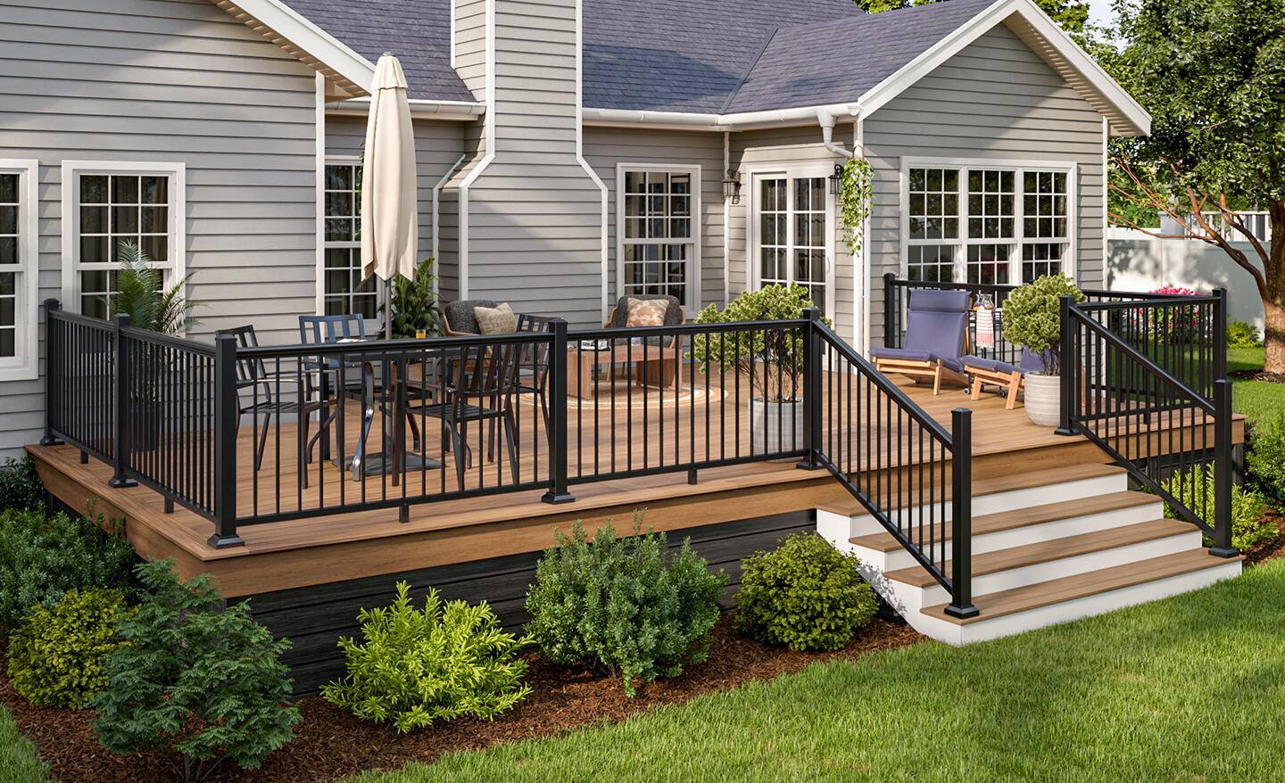 Top Deck Railing Options For Safety And Style Top Deck Railing Options For Safety And Style